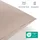 Blumtal Bettwäsche unifarben Taupe 135 x 200 cm + 40 x 80 cm
