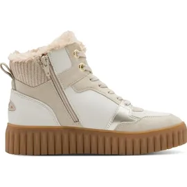 Marco Tozzi Damen Sneaker, Cream Comb, 38 EU