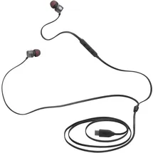 JBL Tune 310C, In-Ear Kabelgebundene USB-C Kopfhörer mit hoher Auflösung, Schwarz