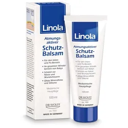 Linola Schutz-Balsam – atmungsaktiver Haut- und Wundschutz bei Reibung, Nässe gereizter Haut Balsam 100 ml Unisex 100 ml Balsam