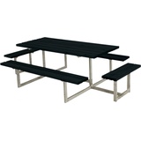 Plus Kombimöbel Basic 260 x 160 x 73 cm schwarz