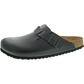 Birkenstock Boston Naturleder schmal schwarz 39