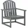 vidaXL Gartenstuhl 57,4 x 68,2 x 27,5 cm grau 2 St.