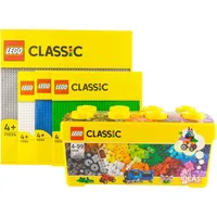 LEGO LEGO® Classic Bausteine Box + 4 Platten -