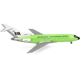 HERPA 537988 Braniff International Boeing 727-100 solid lime green