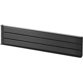 Yamazaki 2457 Tower Magnetic Towel Hanger, Black, Steel, 24 x 1 x 6 cm