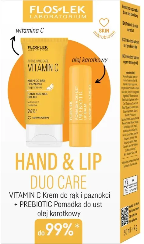 FlosLek Laboratorium Hand & Lip Vitamin C Geschenkset
