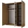 Home Affaire Drehtürenschrank Bitry 184 x 216 x 63 cm Beige