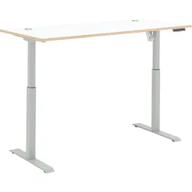 Innostyle Schreibtisch Memphis Eiche / Weiß