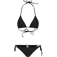 URBAN CLASSICS Recyclable Triangle Bikini Black L