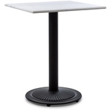 Blumfeldt Patras Onyx Bistro-Tisch mit Jugendstil Marmor 60 x 60 cm Höhe: 72 cm rund