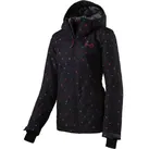 FIREFLY Damen Snowboardjacke Aliya, Schwarz/Bunt, 34