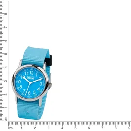 Scout Analoge Kinderuhr mit hellblauem Zifferblatt, Quarzwerk