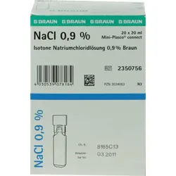 Kochsalzlösung 0,9% Miniplasco connect 20X20 ml