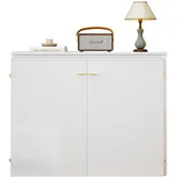 Redom Klappbett, Weiß, Metall, 90x200 cm, Schlafzimmer, Betten, Klappbetten