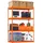Vevor Schwerlastregal 4-stufiges Stahl 508x1016x1524mm orange