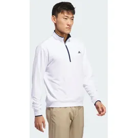 adidas Lightweight Half-Zip Oberteil White XL