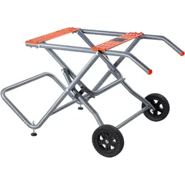 Vevor Tischkreissägenständer, 158 kg Tragkraft, rollender, faltbares Untergestell mit 8 Zoll Gummirädern, einfache Lagerung, universell für die meisten Marken von Tischkreissägen, 1100x760x620 mm