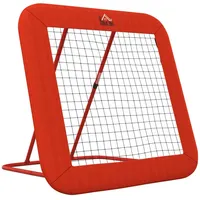 Homcom Rebounder für Fußball, klappbar Fußball Rebounder mit Schutzrand,