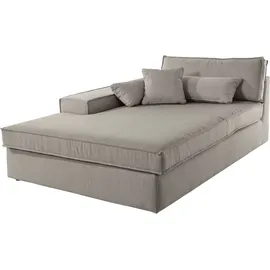 OTTO home Ottomane 130 x 75 x 0 cm Beige