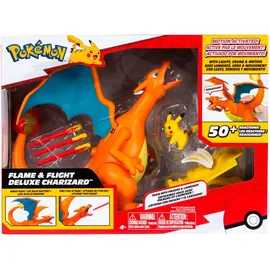 Jazwares Feuer & Flug Glurak 15cm Spielfigur