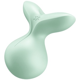 Satisfyer Viva La Vulva 3', Auflegevibrator, breitflächige Stimulation, Farbe:Mint