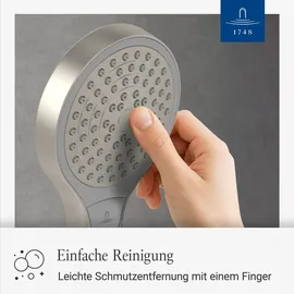 Villeroy & Boch Verve Showers Handbrause 3 Strahlarten, TVS10900100064