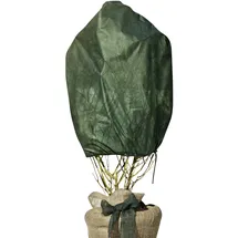 WINDHAGER Winter-Vlies Rosenvlies-Haube Thermovlies Gartenvlies Frostschutz Kälteschutz für Rosen, 3 Stück, 0,75x1 m, 30 g, grün
