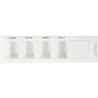 Meditrade Medikamentenbox 4 Fach Weiß 200 St.