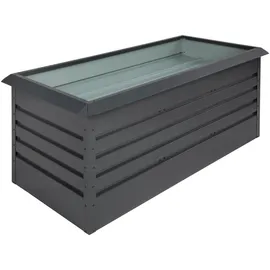 jungelmar Hochbeet 162 x 70 x 82 cm Anthrazit