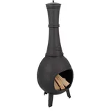 Esschert Design Terrassenofen M 120 cm Gusseisen schwarz