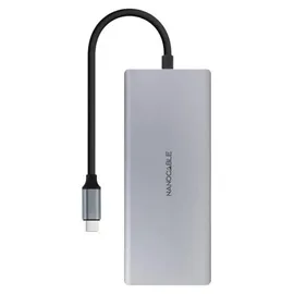 NANOCABLE Grau 100 W - Grau