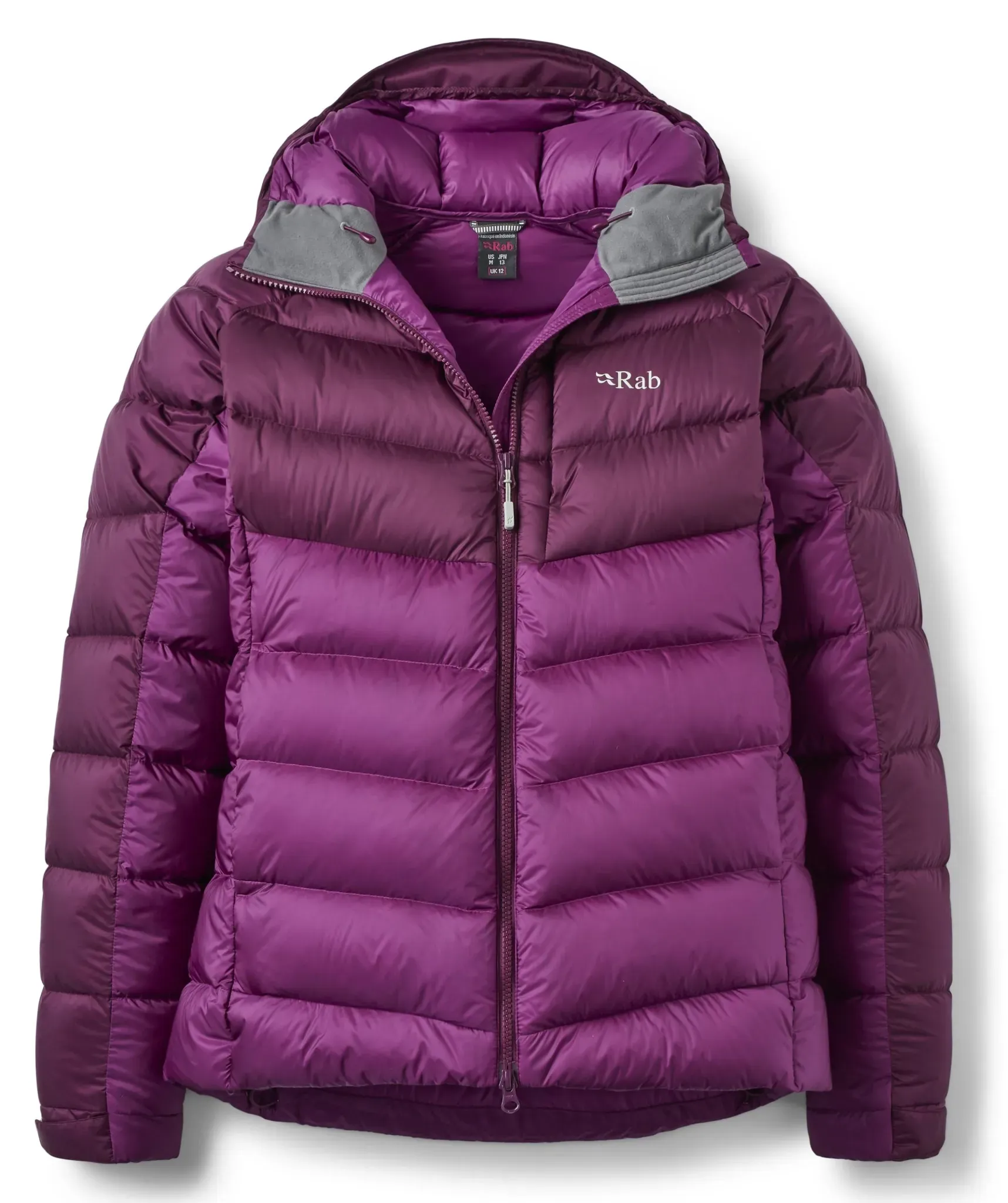 Rab Damen Glaceon Pro Daunenjacke - 36 - Mulberry/Plum