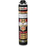 Isolbau Mauermörtel 1 x 750ml Pistolenschaum Montageschaum Klebeschaum 3 in 1 PU-Mörtel