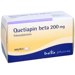 Quetiapin beta 200 mg Filmtabletten 100 St