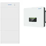 SOFAR HYD 15KTL-3PH (16A) Hybrid mit BTS E15-DS5 HV-Speichersystem, 14,25 kWh nutzbar, 3-phasig