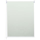 MCW Rollo MCW-D52, Fensterrollo Seitenzugrollo Jalousie, Sonnenschutz Verdunkelung blickdicht 100x230cm ~ creme