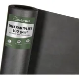 Haga Unkrautvlies 100g/m2 in 2m Breite (Meterware) Gartenvlies Trennvlies