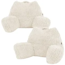 I.C.O.N. Teddybär Lesekissen 2er Pack 40 x 40 cm Beige