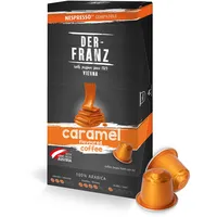 Nespresso kompatible Kaffee Kapseln, 1 x 10 Kapseln, Karamell Aroma