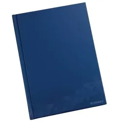 Notizbuch liniert blau A4/96BL