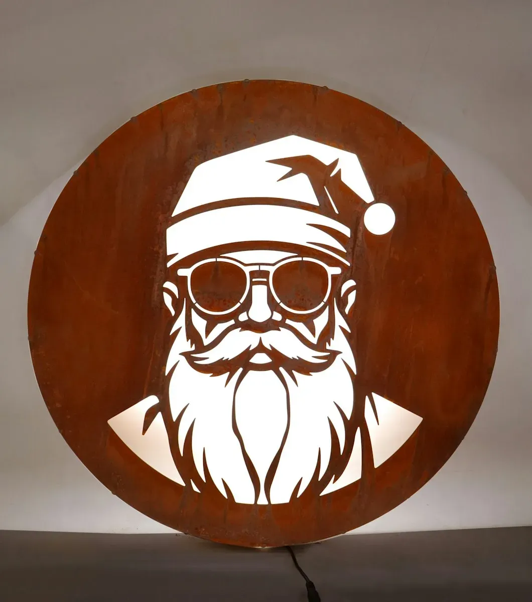 Badeko Wandbild ,,Schneemann-Sepp“ inkl. LED