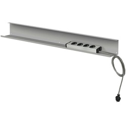 Kerkmann Kabelkanal »Smart Office« horizontal silber, 80 cm