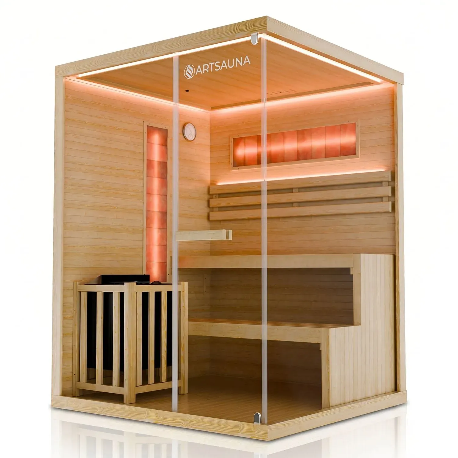 Indoor Sauna Vantaa 150 - Salzstein