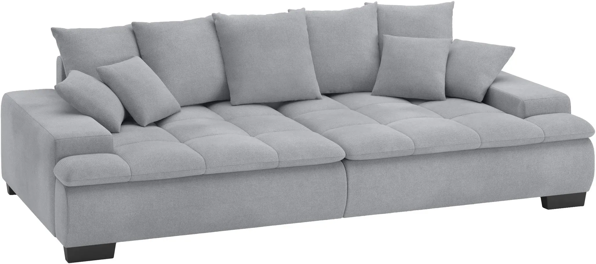 Mr. Couch Big-Sofa »Haiti II«, mit Kaltschaumpolsterung, bis 140 kg belastbar Mr. Couch grau