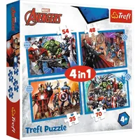 Trefl Avengers 4 in 1 Puzzle (Kinderpuzzle)