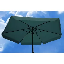 LINDER EXCLUSIV Sonnenschirm mit Kurbel Ø 300 cm grün
