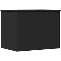 VidaXL Truhe Schwarz 60x42x46 cm Holzwerkstoff