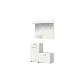 xonox.home Ice Garderobe 98x191x35 cm weiß