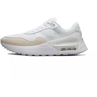 Nike Herren Air Max SYSTM Sneaker, White/White-Pure Platinum, 43 EU